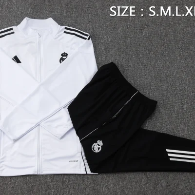 Alternative view of Real Madrid Training Kit (Jacket+Pants) White 2025/26