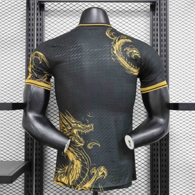 Alternative view of Real Madrid Soccer Jersey Golden Dragon Special Edition Shirt 2024/25