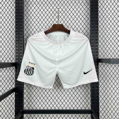 Santos FC Retro Soccer Jersey Home Custom Shorts 2012