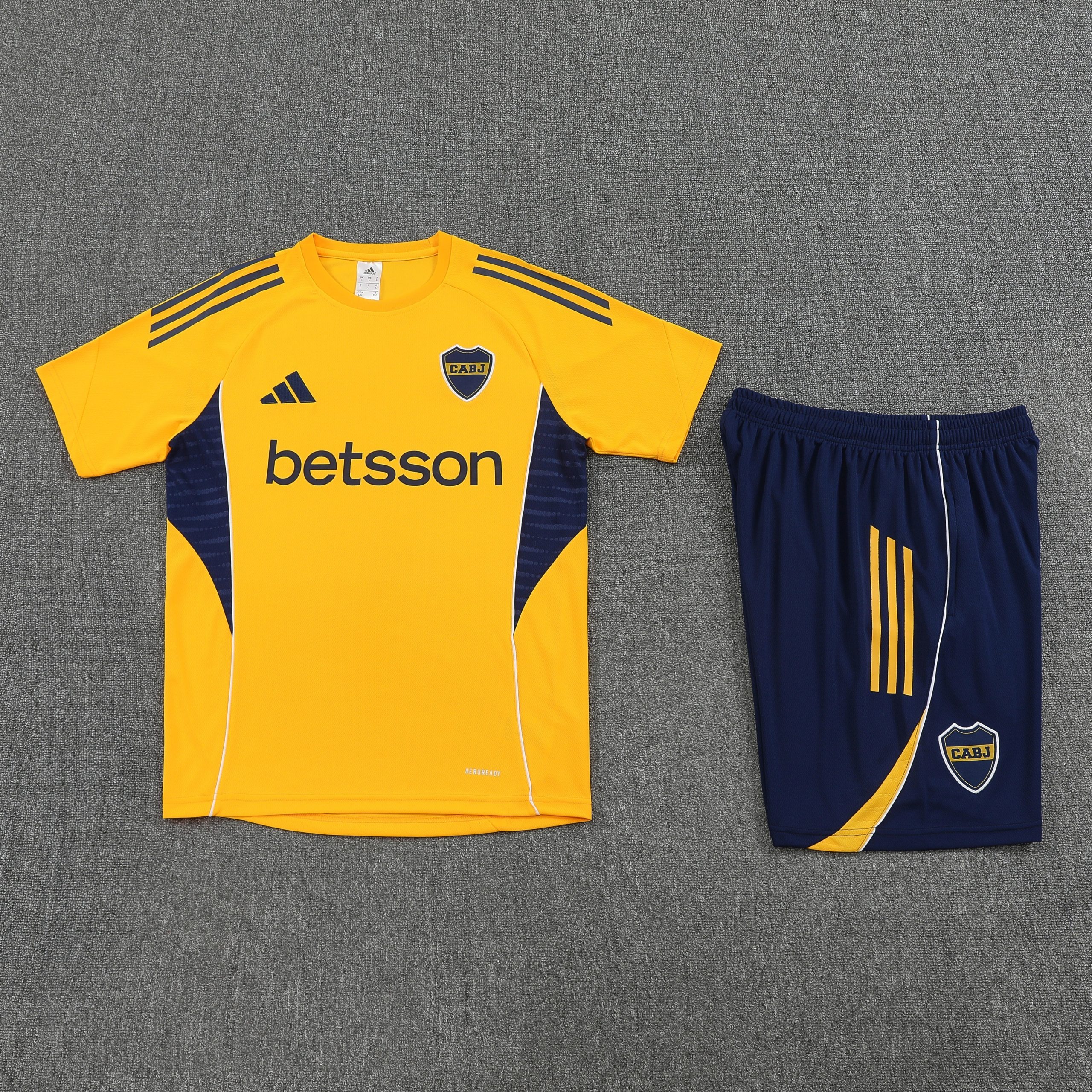 Boca Juniors Training Jersey Kit Yellow 2025/26 - Image 3