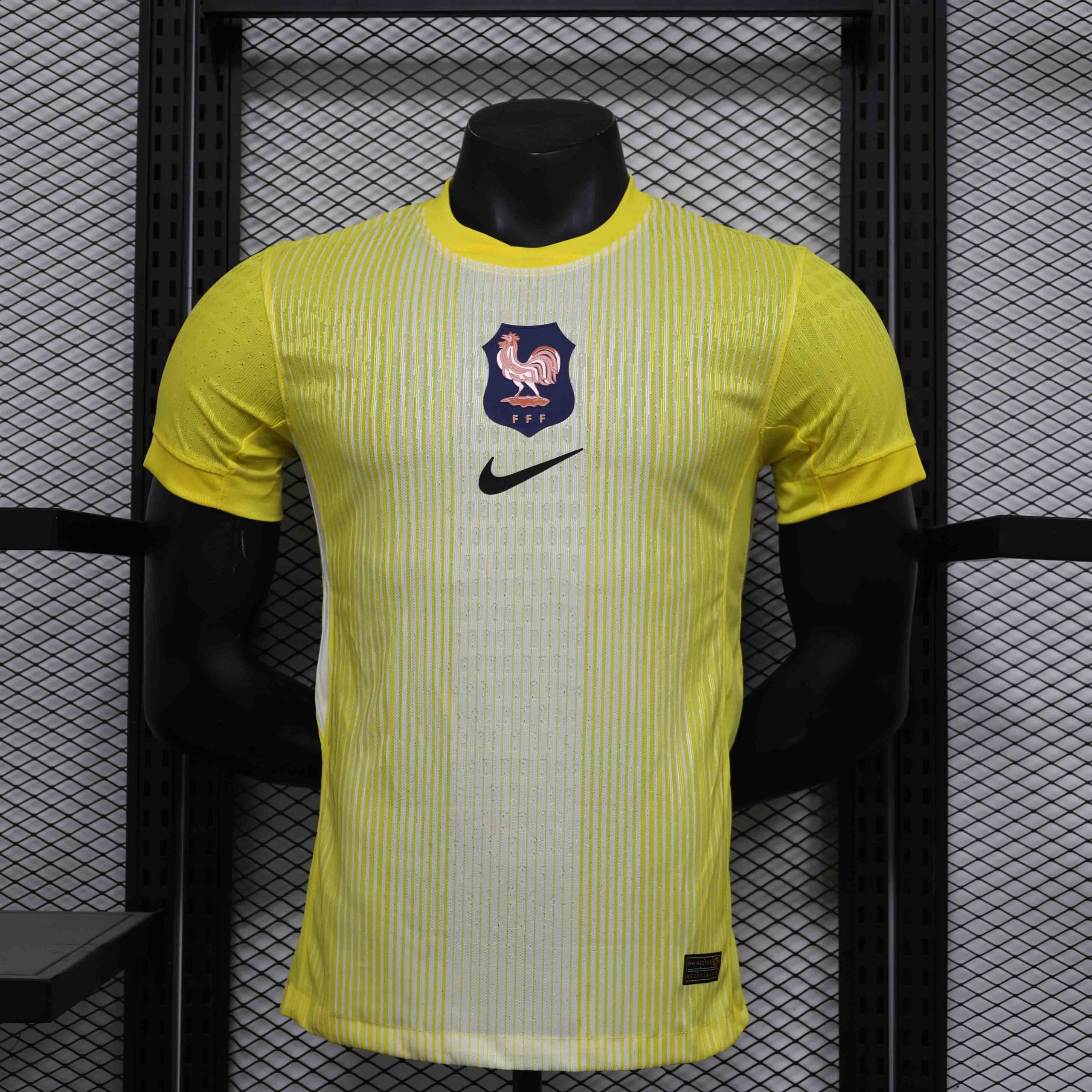France Soccer Jersey Yellow Special Edition Shirt 2025