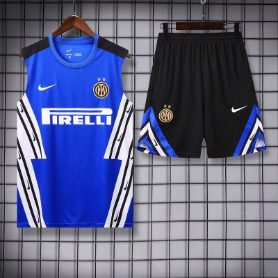 Inter Milan Retro Sleeveless Training Kit Blue 2025/26