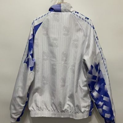 Alternative view of Real Madrid Retro Reversible Double-Sides Windbreaker Jacket 1996-97
