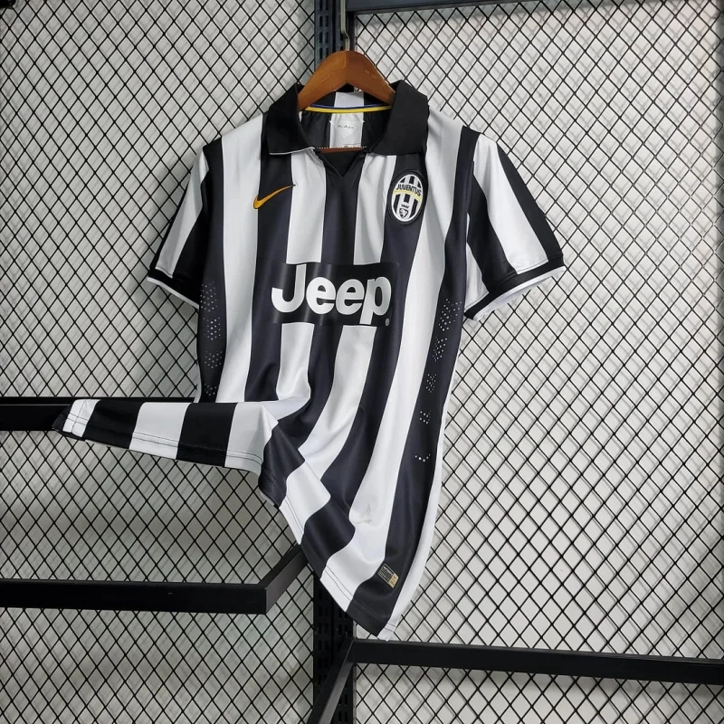 Juventus Retro Soccer Jersey Home Custom Shirt 2014/15 - Image 5