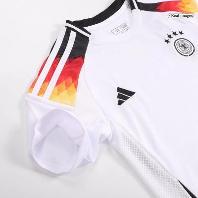 Alternative view of Germany Home Football Uniform Kids Kit Jersey+Shorts EURO 2024