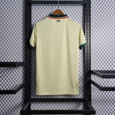 Alternative view of Liverpool Retro Football Jersey Away Custom Shirt 2021/22