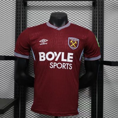 West Ham United Football Jersey Home Shirt 2025/26