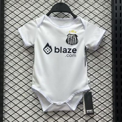Santos FC Soccer Jersey Home Baby Uniform 2025