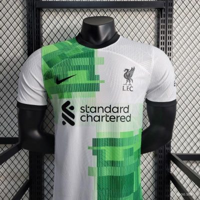 Alternative view of Liverpool  Football Jersey Away Shirt 2023/24