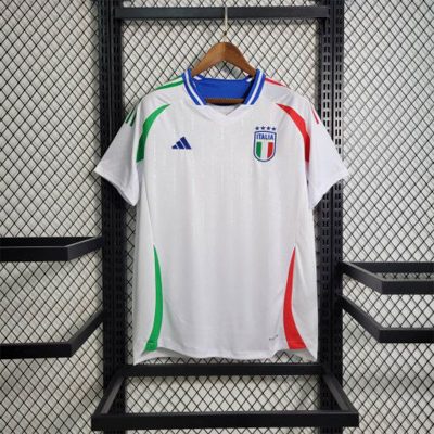 Italy Soccer Jersey Away Custom Shirt EURO 2024