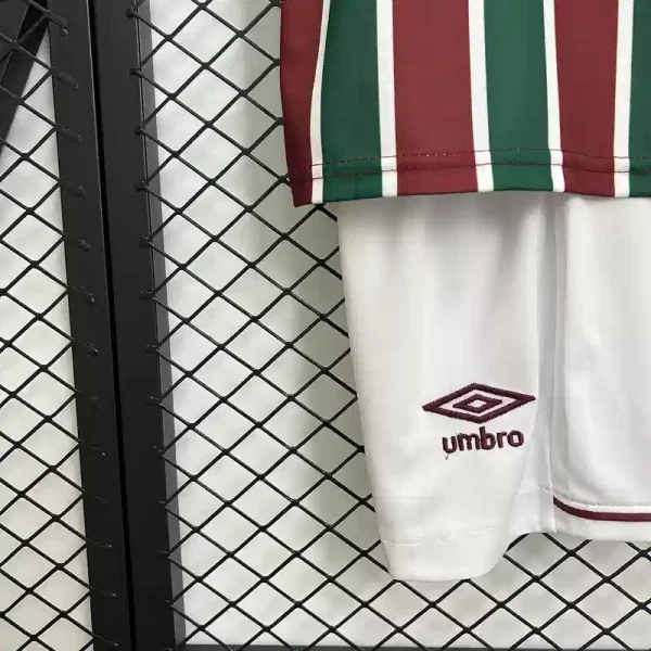 Fluminense FC Soccer Jersey Home Kids Kit Jersey+Shorts 2025-26 - Image 6