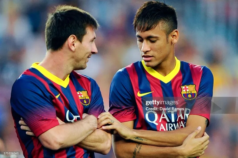 Barcelona Retro Jersey Home Soccer Shirt 2013-14 - Image 3