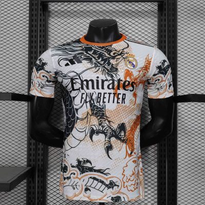 Real Madrid Soccer Jersey Dragon Special Edition Shirt 2025/26