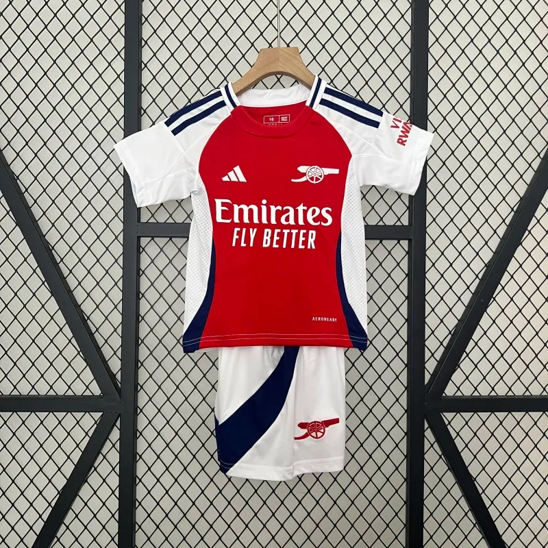 Arsenal Soccer Jersey Home Kids Kit Jersey+Shorts 2024/25