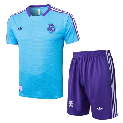 Real Madrid Training Jersey Kit Blue 2025/26