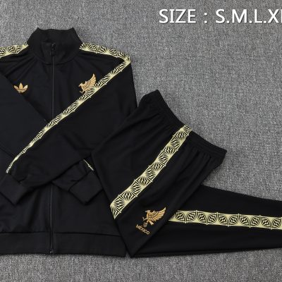 Alternative view of Mexico Training Kit (Jacket+Pants) Black 2025