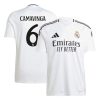 CAMAVINGA #6 Real Madrid Soccer Jersey Home Custom Shirt 2024/25