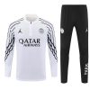 PSG Training Kit (Sweatshirt+Pants) White 2025/26