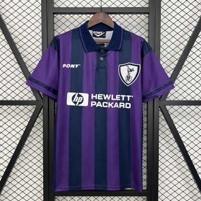Tottenham Hotspur Retro Football Jersey Away Custom Shirt 1995/97