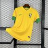 Brazil Retro Jersey Custom Home Soccer Jersey 2012