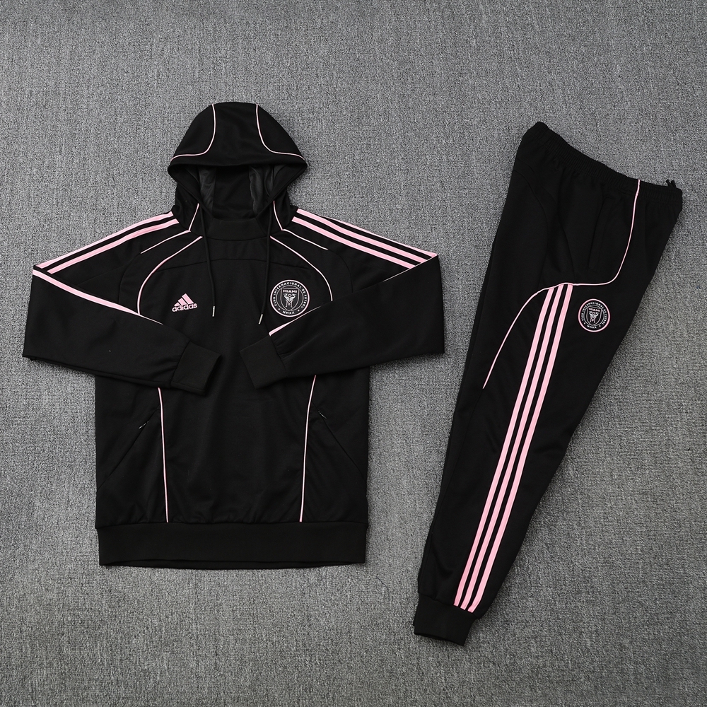 Inter Miami Hoodie Training Kit (Sweatshirt+Pants) Black 2025 - Image 6