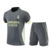 Real Madrid Training Jersey Kit Grey 2025/26