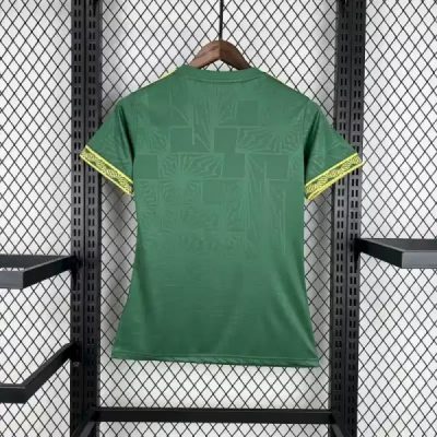 Alternative view of Mexico Gold Cup Women's Green Special Soccer Jersey Custom Shirt 2025