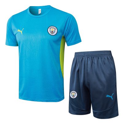 Manchester City Training Jersey Kit Blue 2025/26