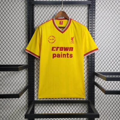 Liverpool Retro Football Jersey Away Custom Shirt 1981-84