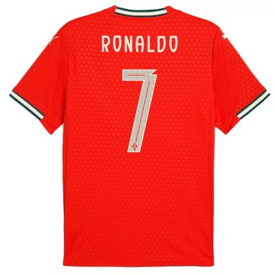 Ronaldo #7 Portugal Soccer Jersey Home Shirt 2025
