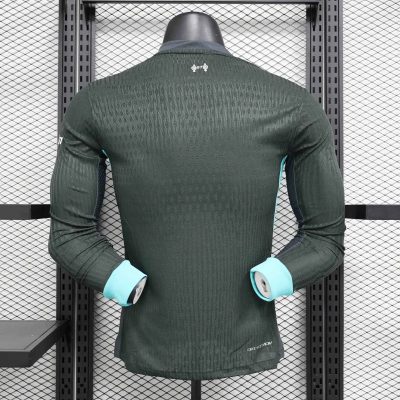 Alternative view of Liverpool Football Jersey Away Long Sleeve Shirt 2024/25