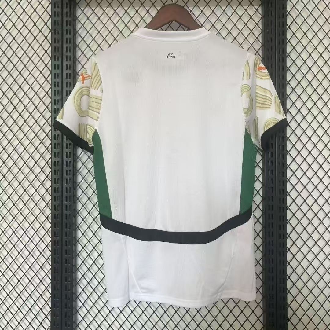 Côte d'Ivoire Soccer Jersey Away Custom Shirt 2025 - Image 2