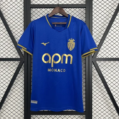 AS Monaco Soccer Jersey Away Custom Shirt 2025/26