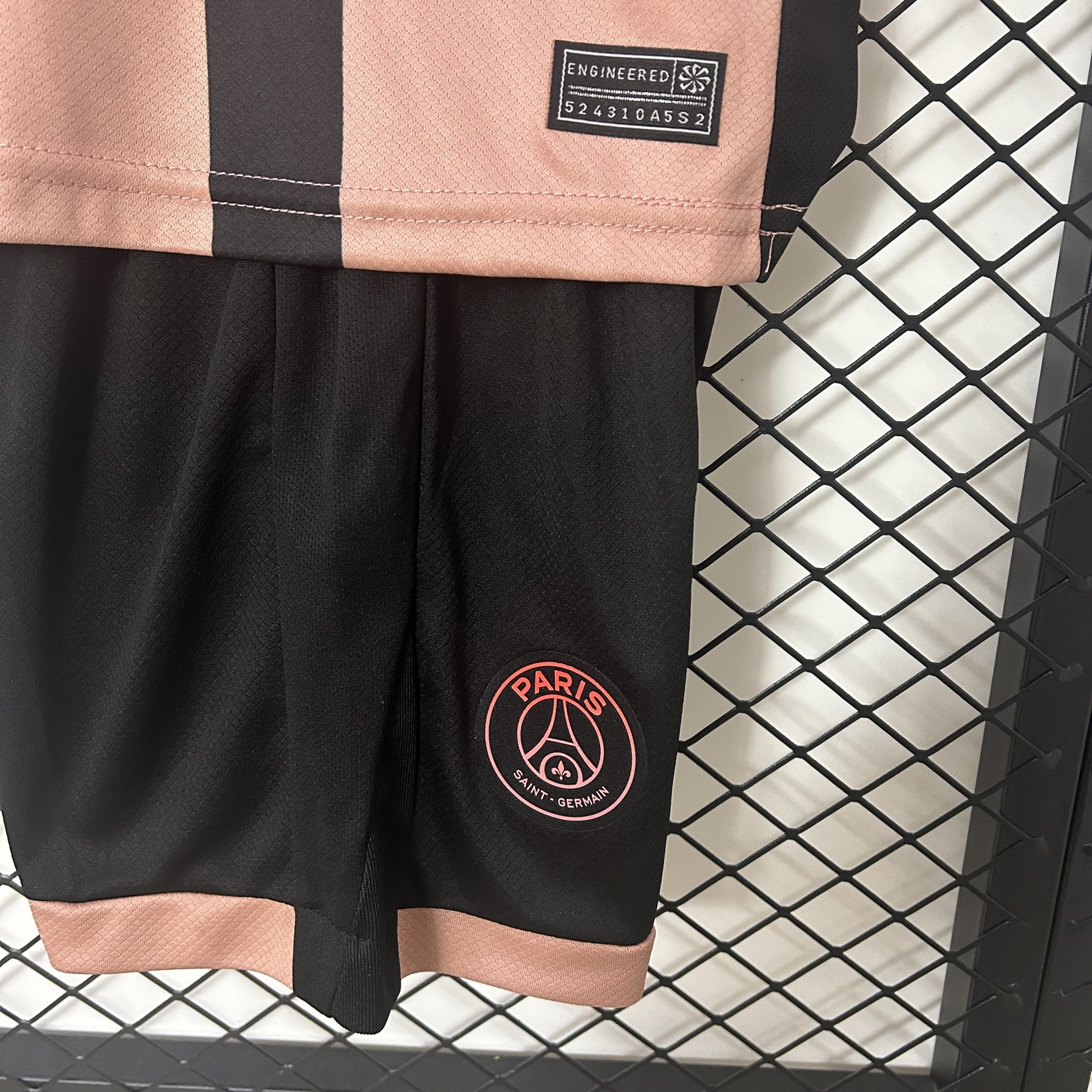 PSG Soccer Jersey Third Away Kids Kit Jersey+Shorts 2024/25 - Image 3