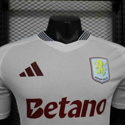 Alternative view of Aston Villa  Football Jersey Away Shirt 2024/25