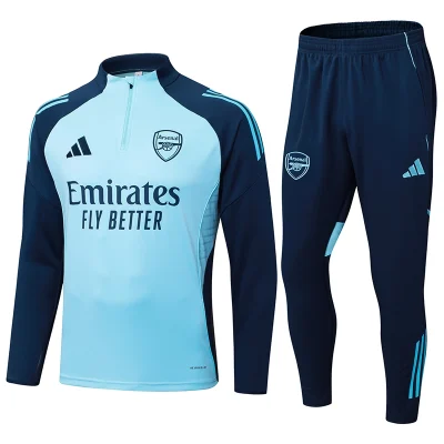 Arsenal Training Kit (Sweatshirt+Pants) Light Blue 2025/26