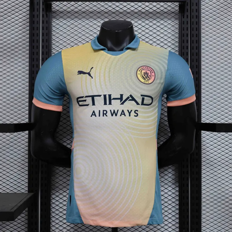 Manchester City Fourth Away Football Jersey Shirt 2024/25