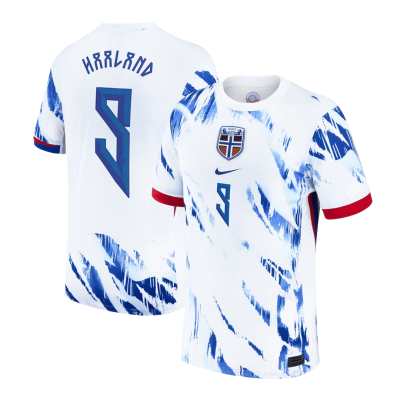 Alternative view of HAALAND #9 Norway Soccer Jersey Away Custom Shirt 2024