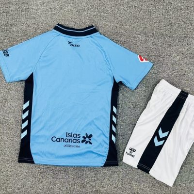 Alternative view of UD Las Palmas Soccer Jersey Away Kids Kit Jersey+Shorts 2025/26