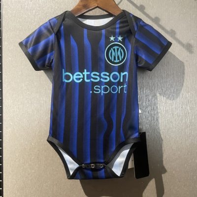 Inter Milan Soccer Jersey Home Baby Uniform 2025/26