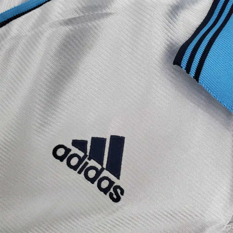 Marseille Retro Soccer Jersey Home Custom Shirt 1998-99 - Image 5