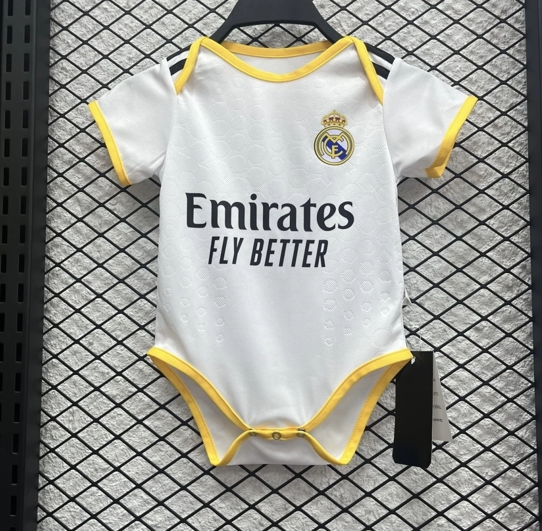 Real Madrid Soccer Jersey Home Baby Uniform 2025/26