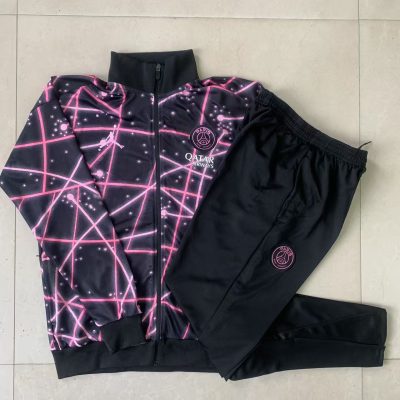Alternative view of Kids PSG Training Kit (Jacket+Pants) Black 2025/26
