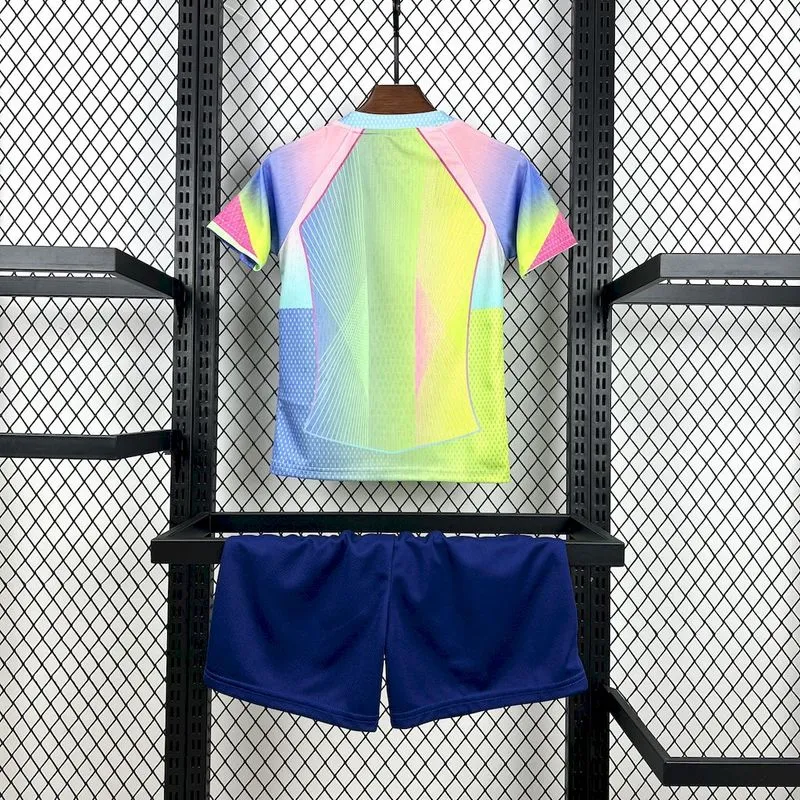 Barcelona Special Edition Soccer Kids Kit Jersey+Shorts 2025/26 - Image 2