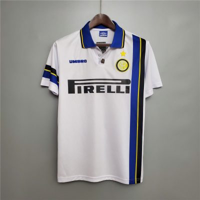 Inter Milan Jersey Custom Away Soccer Jersey 1997/98