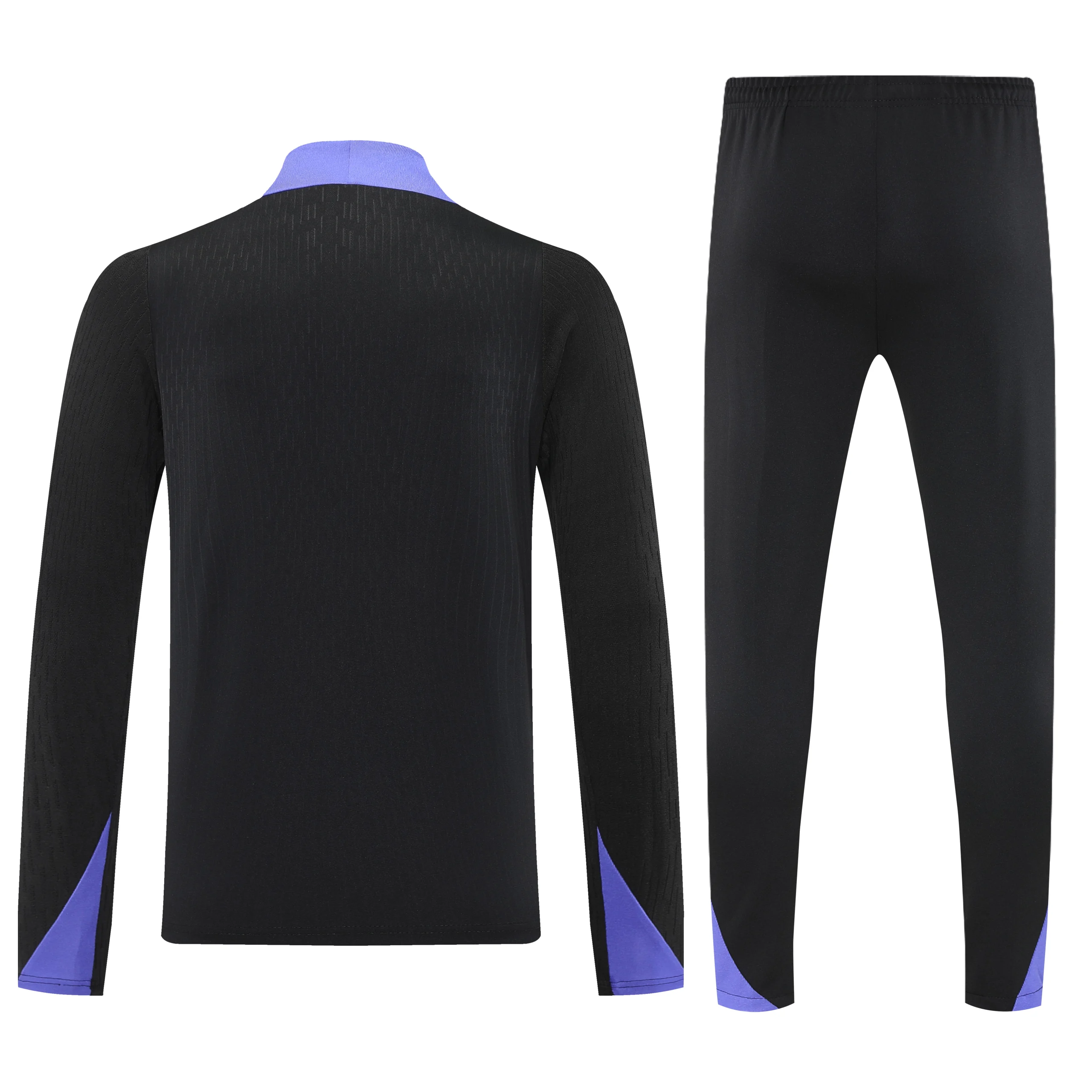 Barcelona x Kobe Bryant Training Kit (Sweatshirt+Pants) Black&Purple 2025/26 - Player Version - Image 2