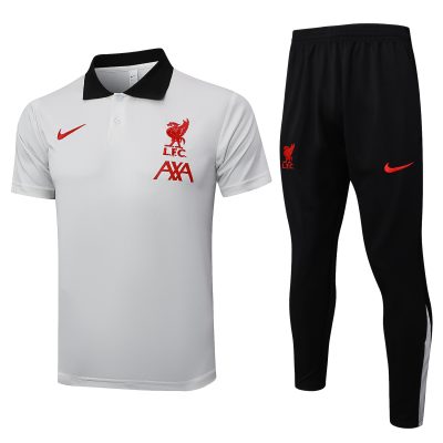 Liverpool Training Kit (Polo+Pants) White 2025/26