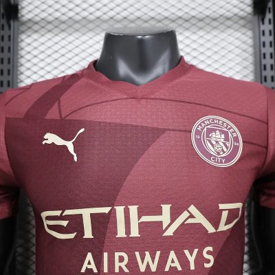 Alternative view of Manchester City Third Away Football Jersey Shirt 2024/25