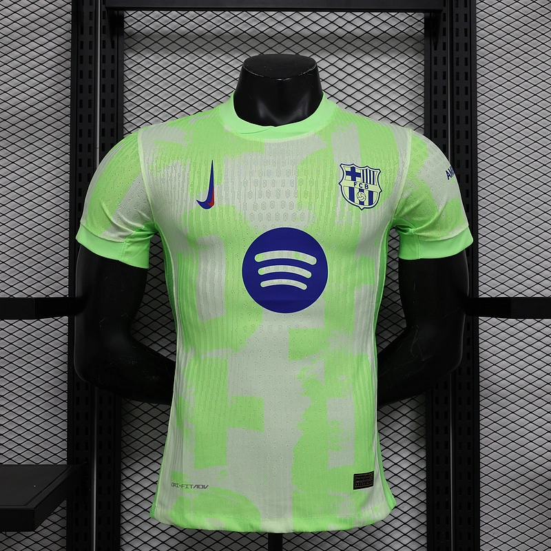 Soccer Jersey Barcelona Third Away Shirt 2024/25 Spotify Logo Without Text