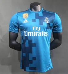 Real Madrid Retro Jersey Third Away Soccer Shirt 2017/18